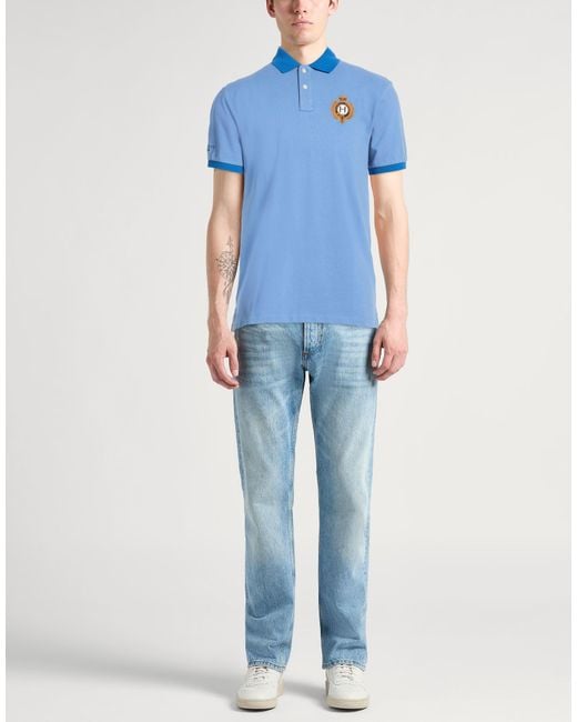 Hackett Blue Polo Shirts for men