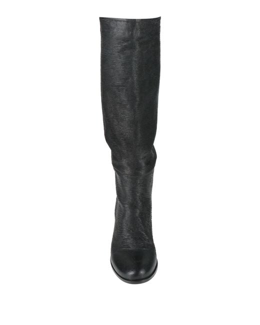 CURIOSITÉ Black Boot Leather