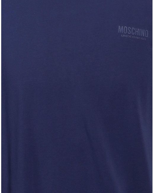 Moschino Blue Undershirt for men