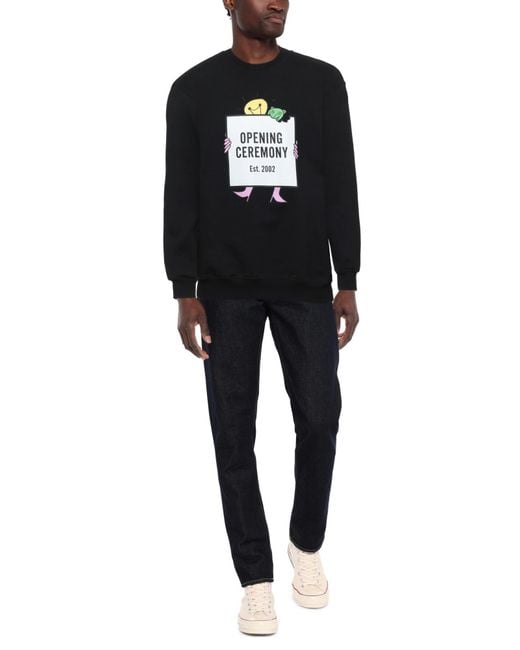Sudadera Opening Ceremony de hombre de color Black