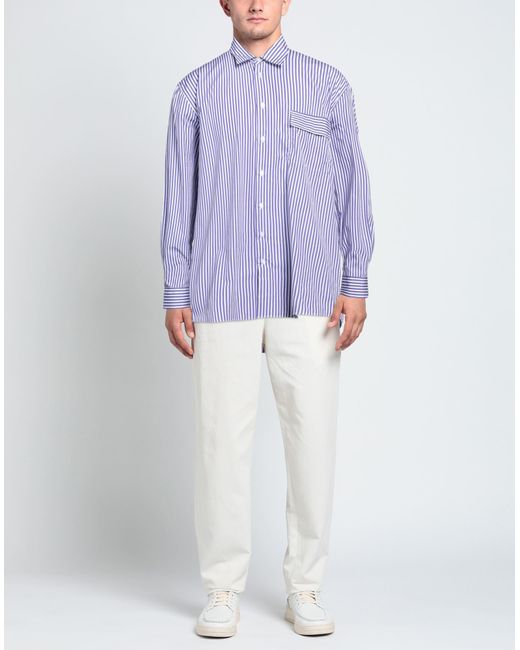 Paura Purple Shirt for men