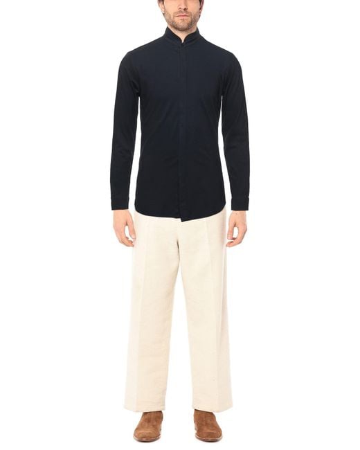 Paolo Pecora Blue Shirt for men
