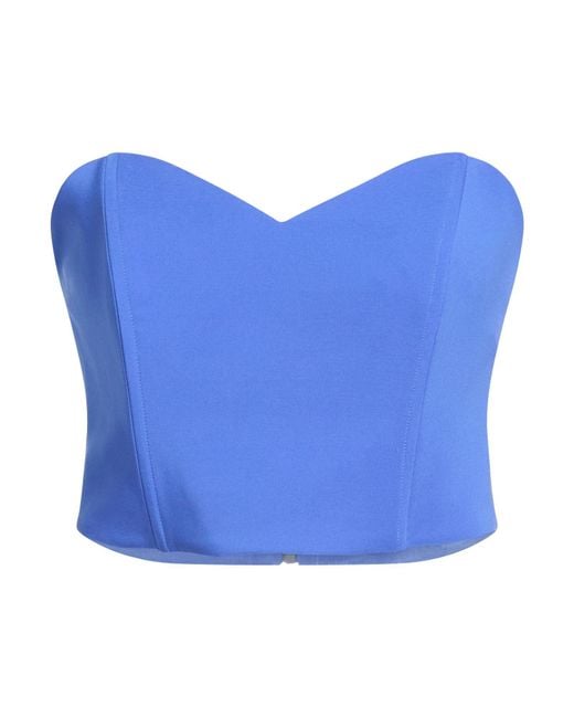 Hanita Blue Top Polyester, Elastane