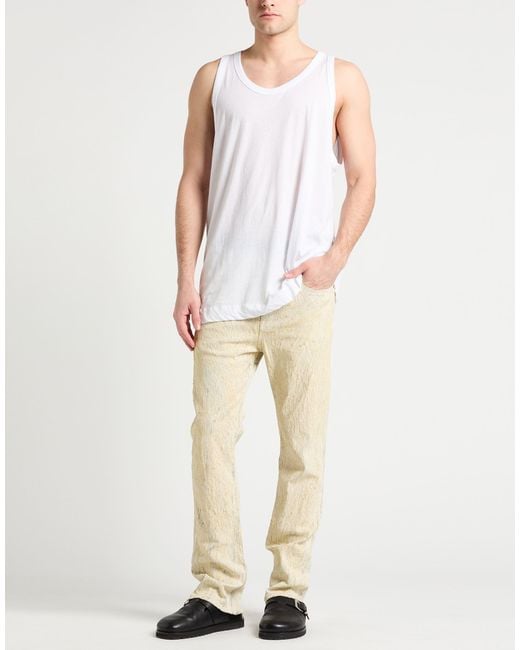 Dries Van Noten White Tank Tops for men