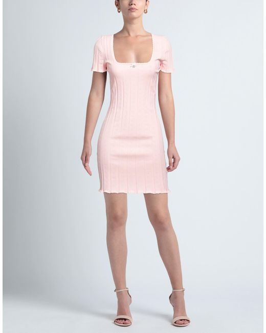 T By Alexander Wang Pink Mini Dress