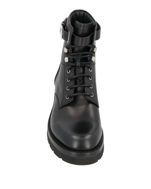 DSquared² Black Icon Ankle Boots Leather for men