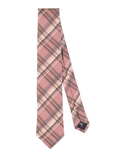 Fiorio Pink Ties & Bow Ties for men
