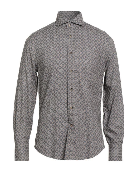 Brunello Cucinelli Gray Shirts for men