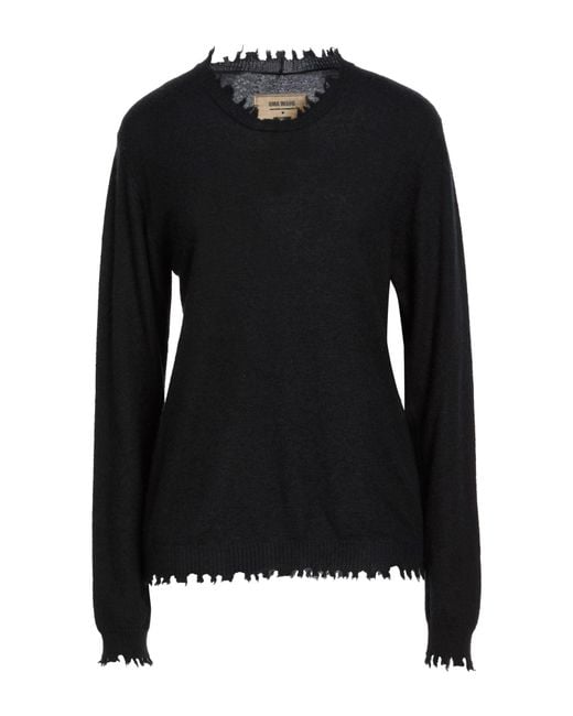 Uma Wang Black Sweater Cashmere, Silk