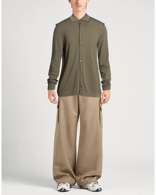 Zanone Green Shirt for men
