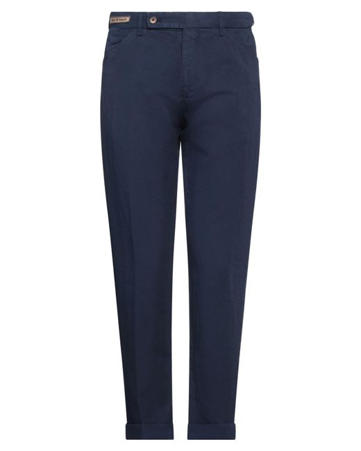 Berwich Blue Pants for men
