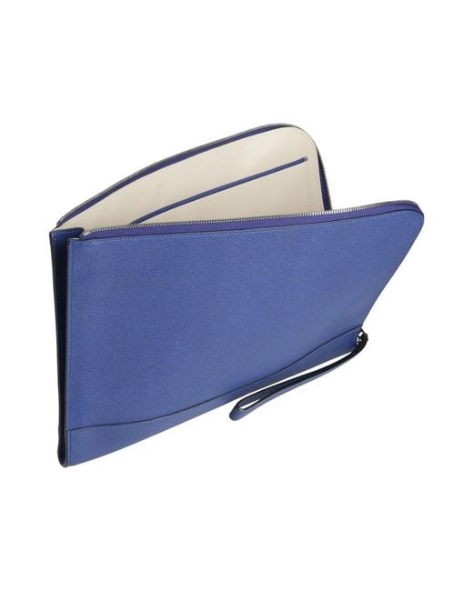 Portadocumentos Valextra de hombre de color Blue