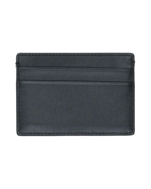 Versace Black Cardholder Calfskin for men
