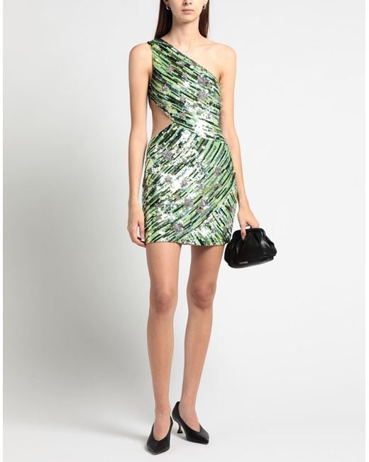 Elisabetta Franchi Green Mini Dress