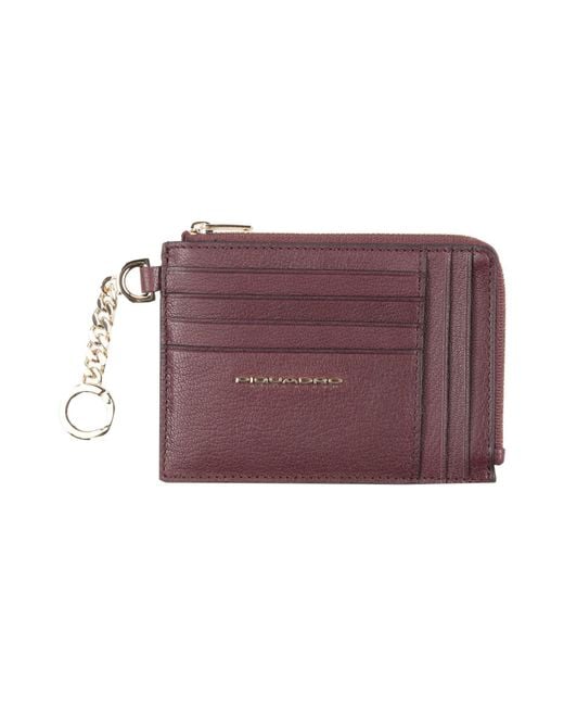 Piquadro Purple Cardholders