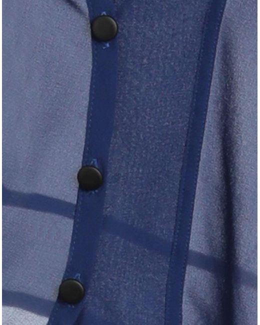 Maria Calderara Blue Top Polyester