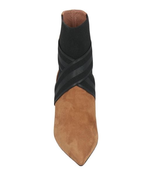Pollini Brown Ankle Boots