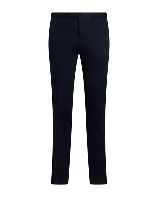 Tombolini Blue Pants Cotton, Elastane for men
