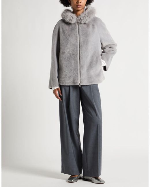 Oltre Gray Shearling & Teddy