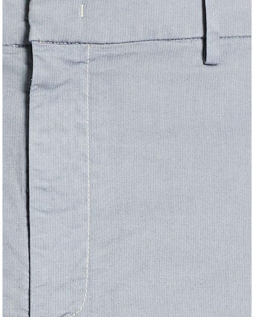 Dondup Gray Pants Cotton, Lyocell, Elastane for men