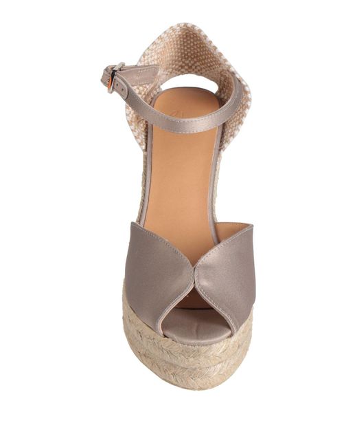 Castaner Natural Sand Espadrilles Textile Fibers