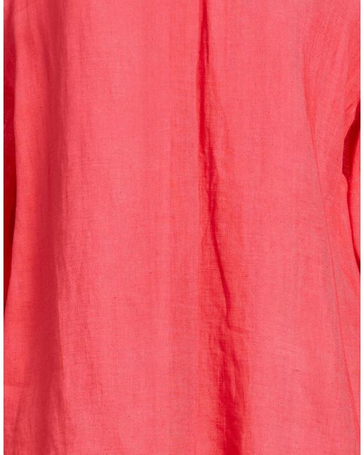 Eleventy Pink Top Linen