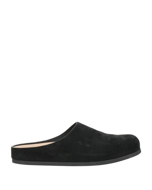 Common Projects Black Mules & Clogs for men