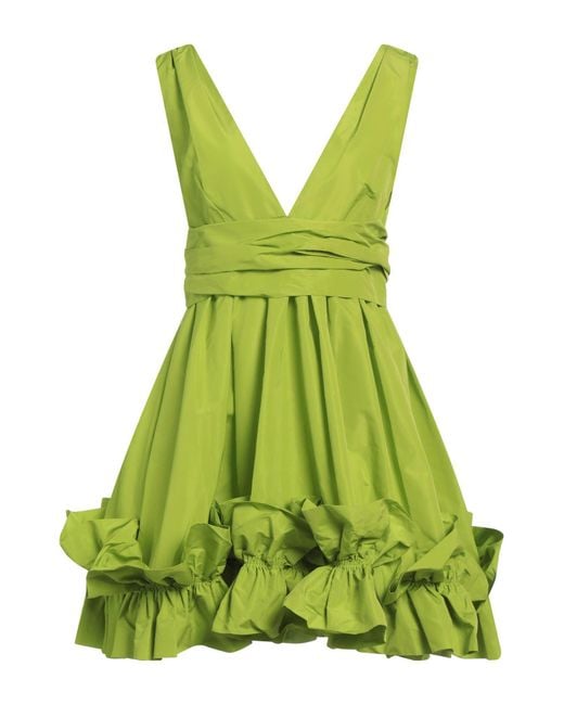 Pinko Green Mini Dress