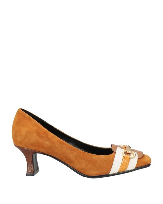 Luciano Barachini Brown Pumps Leather