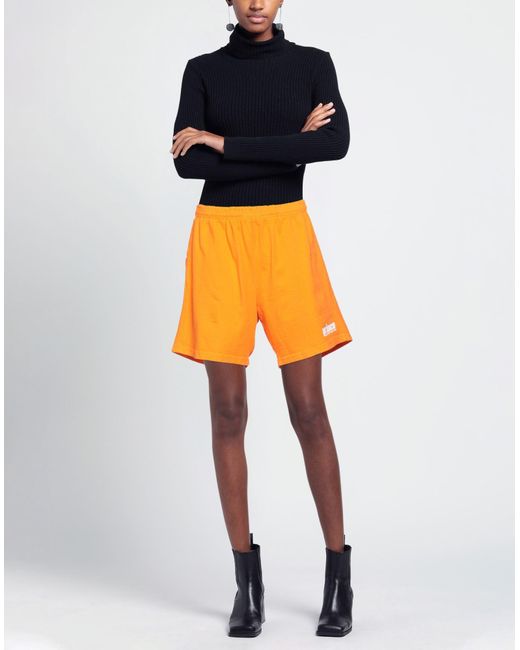 Sporty & Rich Orange Shorts & Bermuda Shorts