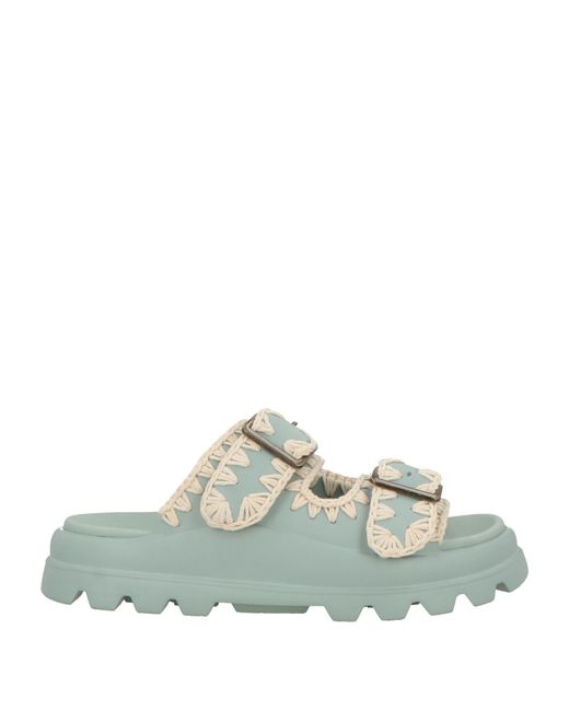 Mou Green Sandals
