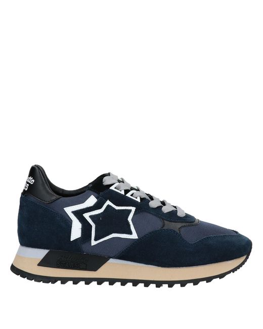 Atlantic Stars Canvas Trainers in Dark Blue (Blue) for Men | Lyst