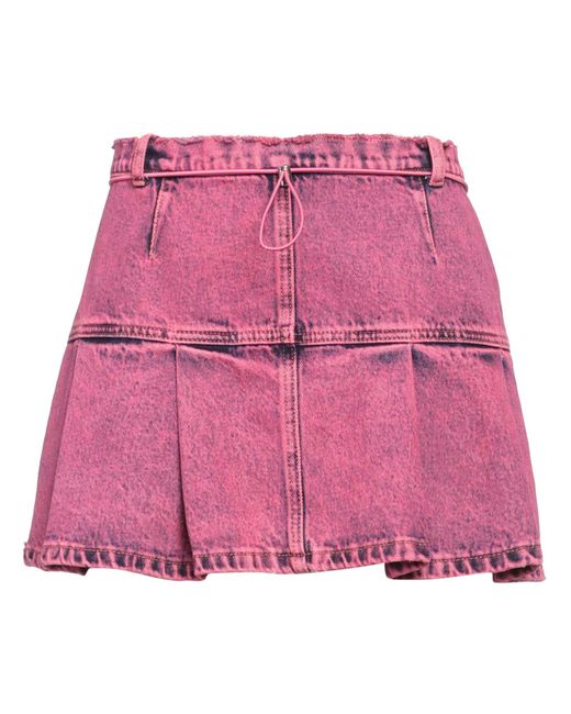 Cormio Pink Denim Skirt