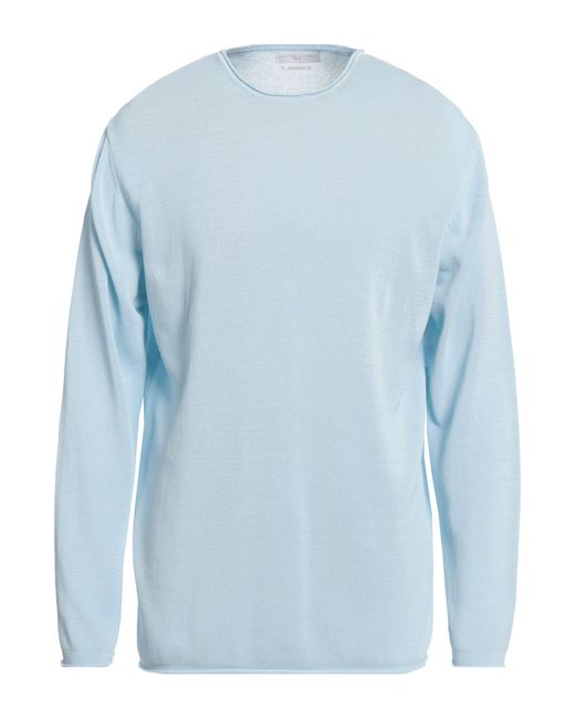 Daniele Fiesoli Blue Sweater for men