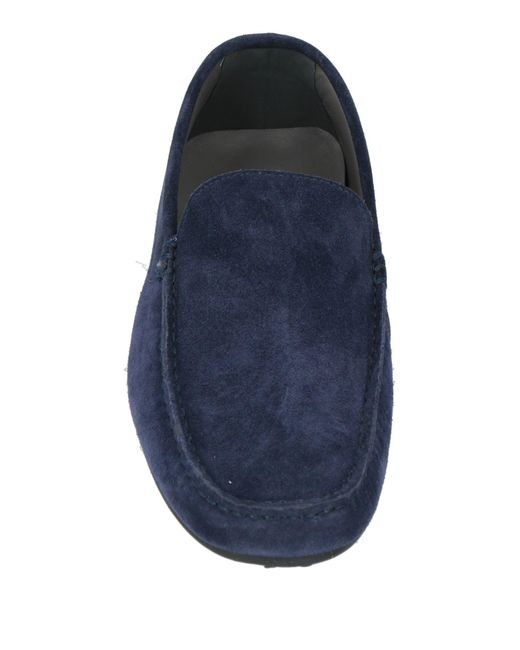 Pollini Blue Loafers for men