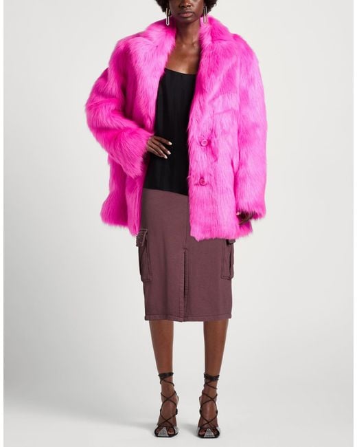 ViCOLO Purple Midi Skirt Cotton