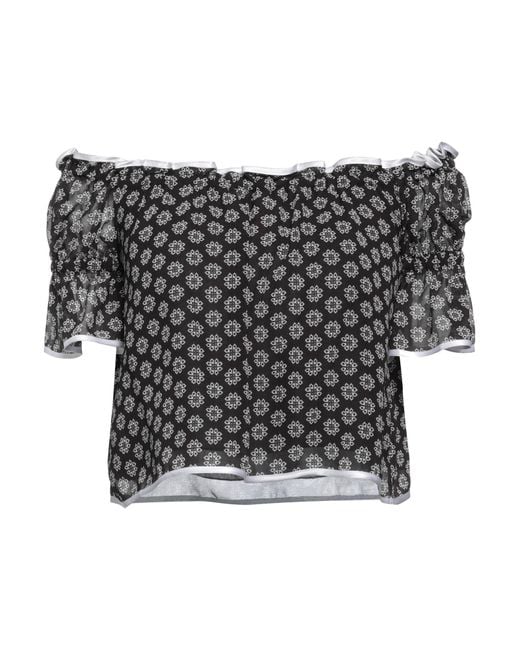 ALESSIA SANTI Gray Top