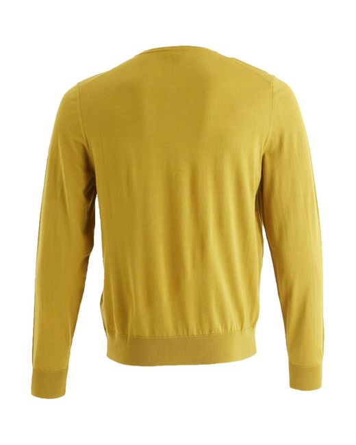 Dunhill Yellow Sweater for men