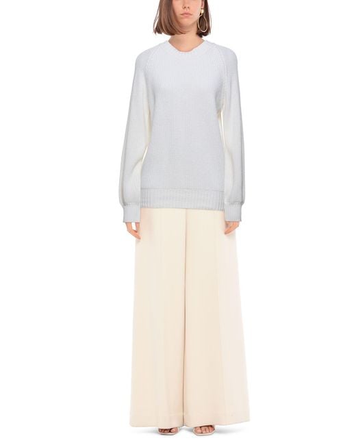 Eleventy White Jumper
