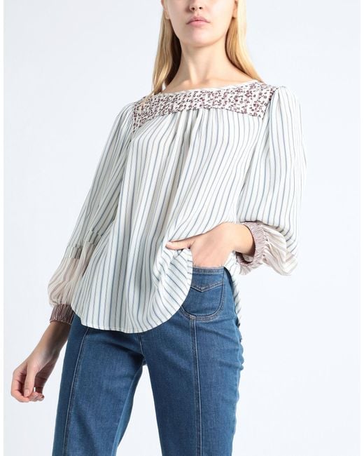 See By Chloé Blue Blouse