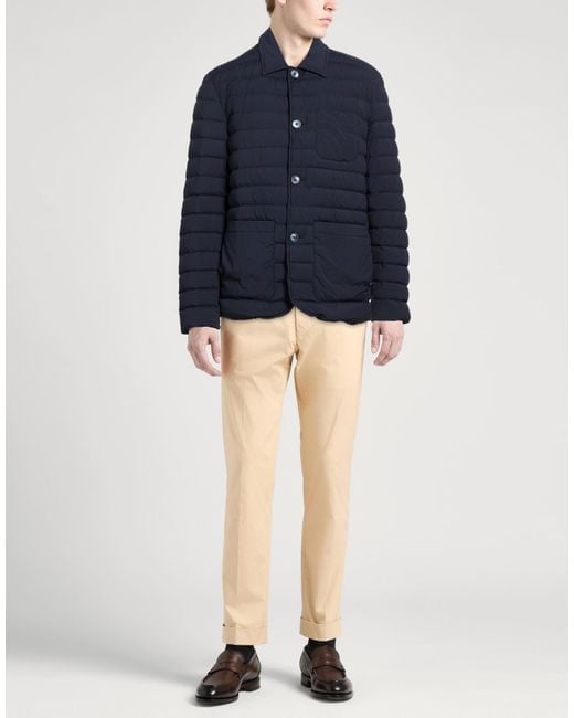 Herno Blue Resort Midnight Puffer Polyamide, Elastane for men