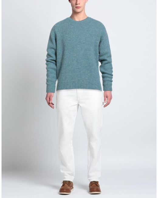 FILIPPO DE LAURENTIIS Blue Jumper for men