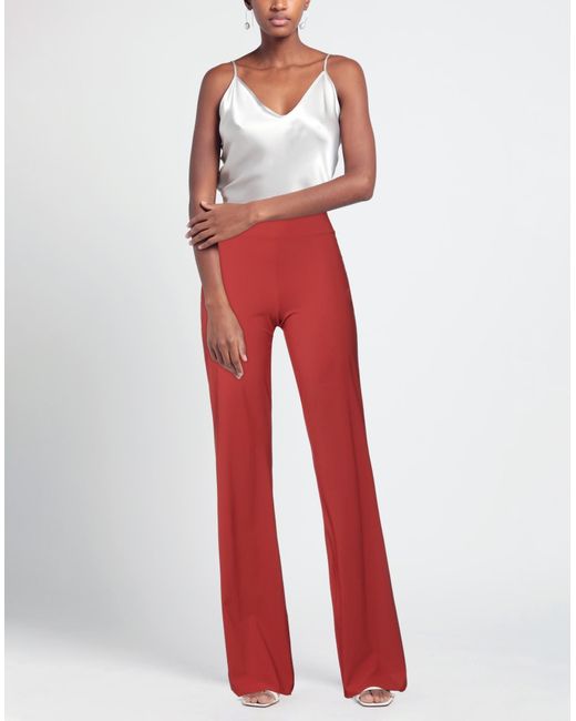 Pantalone di La Petite Robe Di Chiara Boni in Red