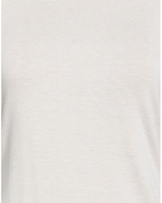 Purotatto White Sweater Modal, Cashmere, Elastane