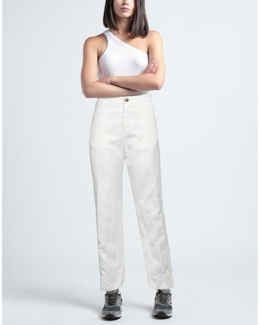 Jil Sander White Hose