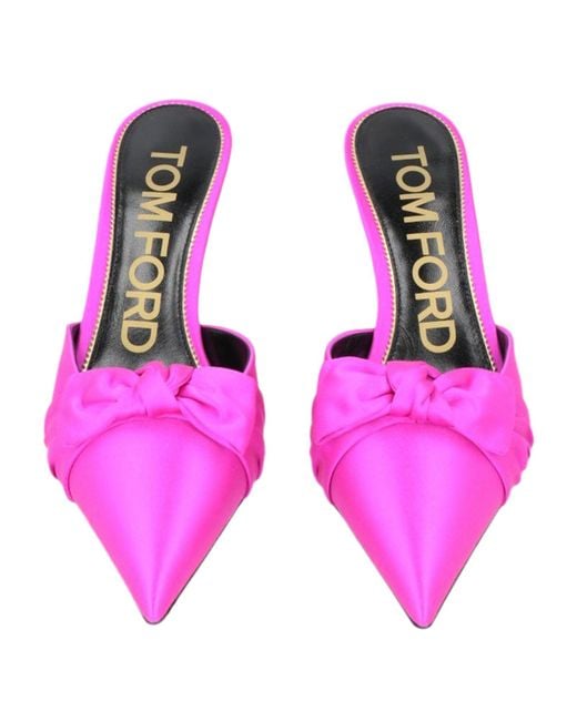 Tom Ford Pink Mules & Clogs