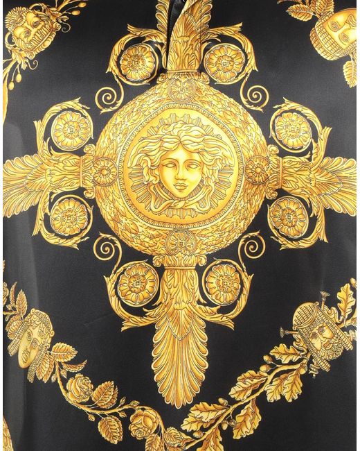 Versace Hemd mit Maschera Baroque-Print in Black für Herren