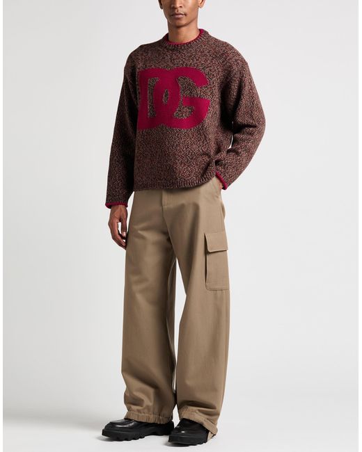 Dolce & Gabbana Red Turtleneck for men