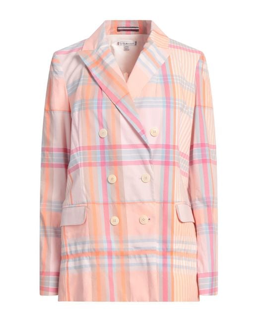 Blazer di Tommy Hilfiger in Pink