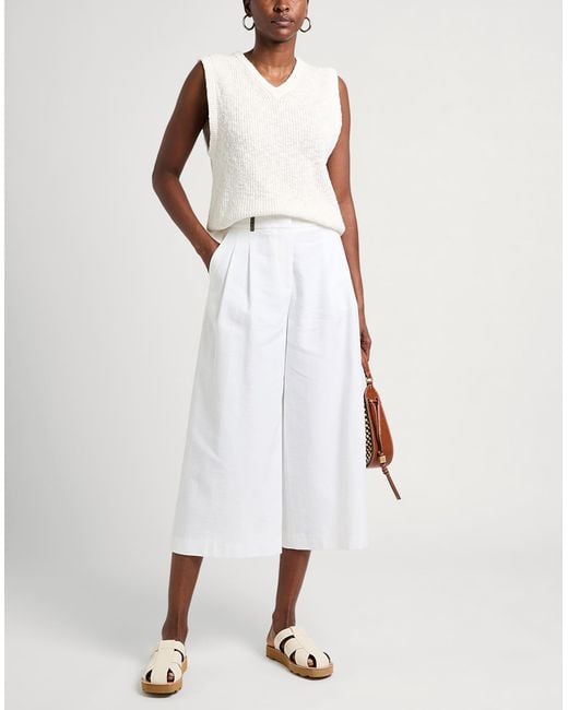 Peserico White Trouser